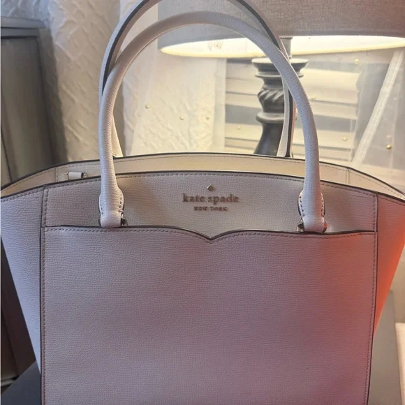 Kate Spade Cream Satchel Bag - Picture 2 of 11